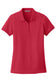 port authority womens classic pique polo rich red