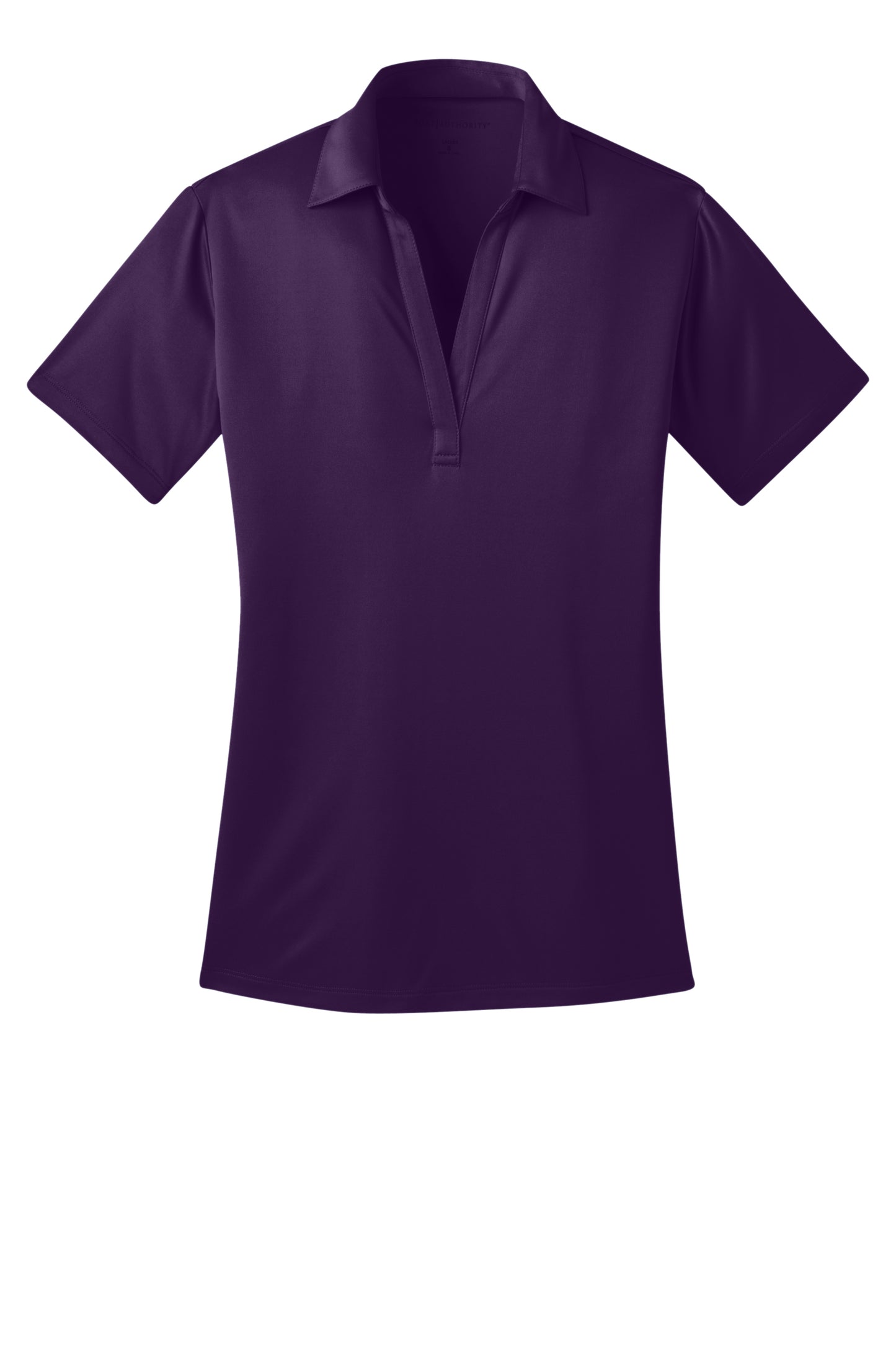 port authority womens silk touch polo bright purple