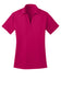 port authority womens silk touch polo pink raspberry