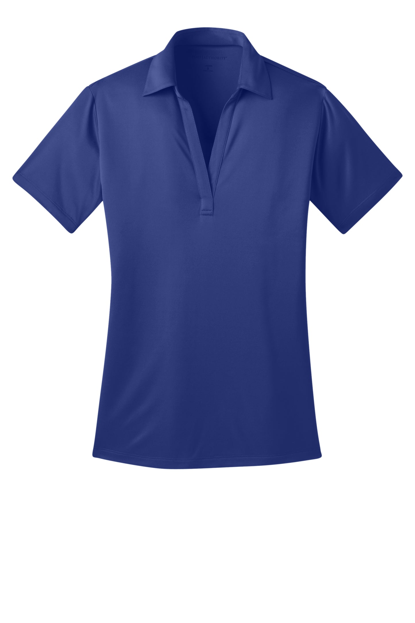 port authority womens silk touch polo royal