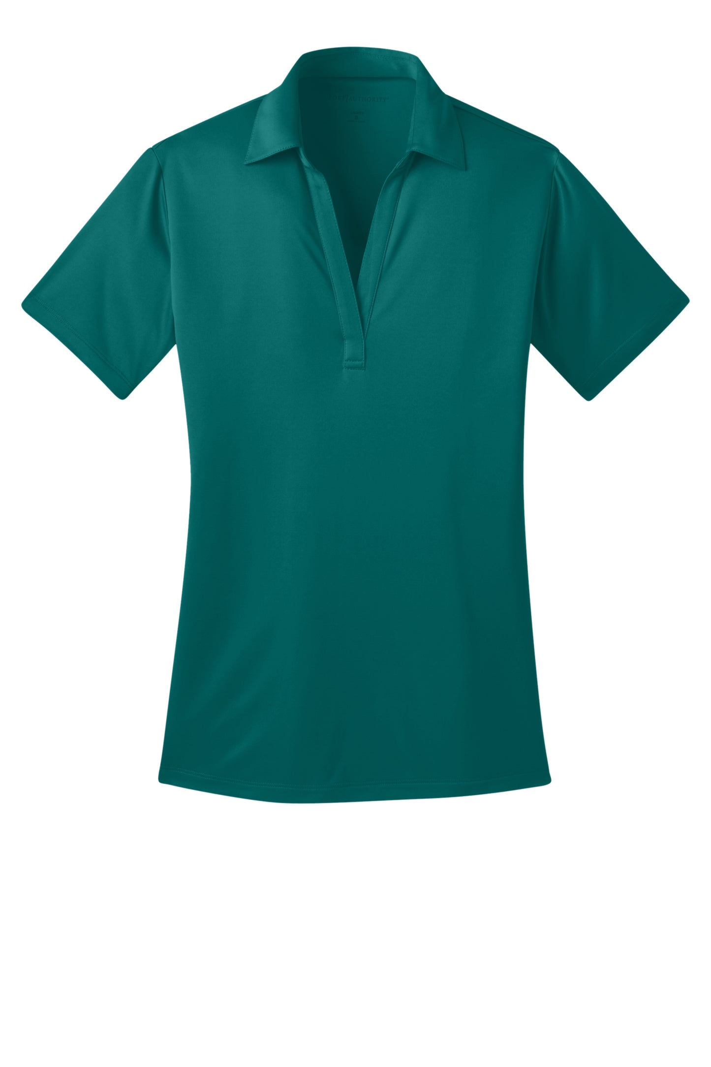 port authority womens silk touch polo teal green