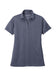 port authority womens heathered silk touch polo navy heather