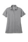 port authority womens heathered silk touch polo shadow grey heather