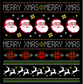 merry christmas chrismas sweater style DTG design graphic