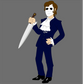 mike myers michael myers halloween DTG design graphic