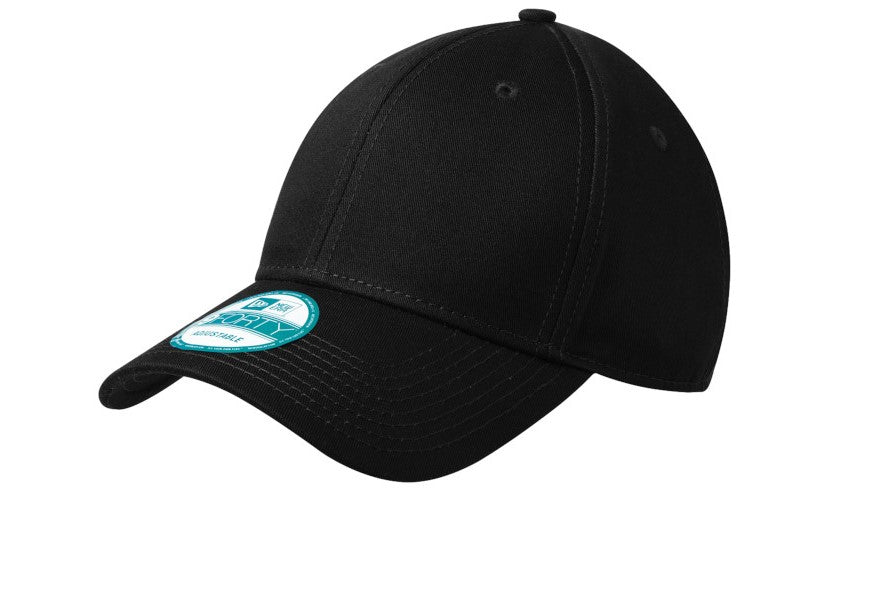 new era structured cap black