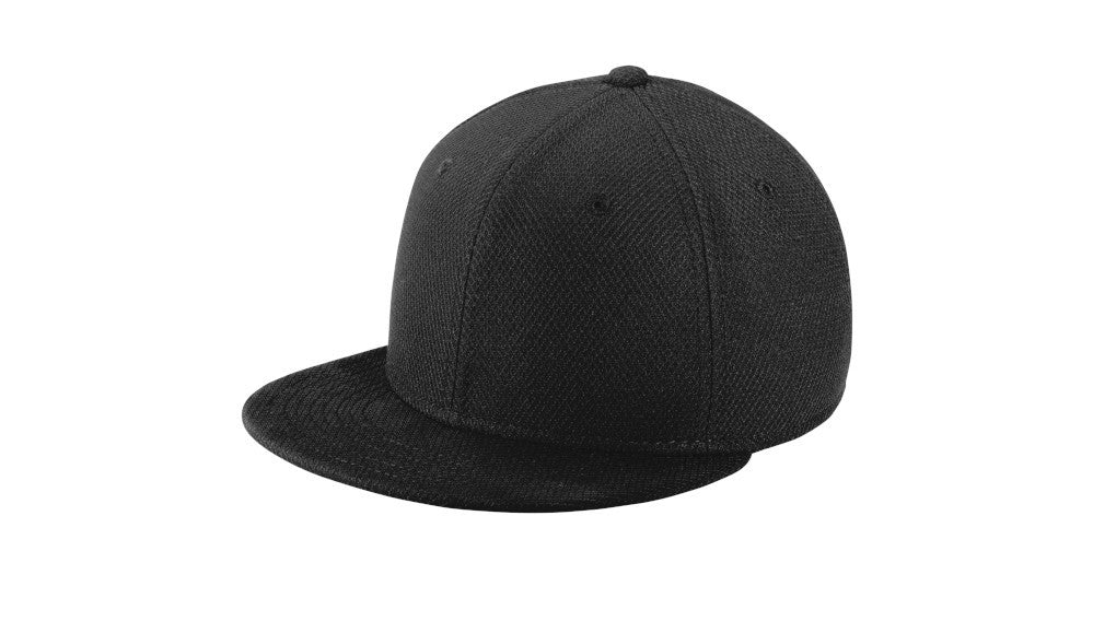 new era youth original flat bill snapback cap black