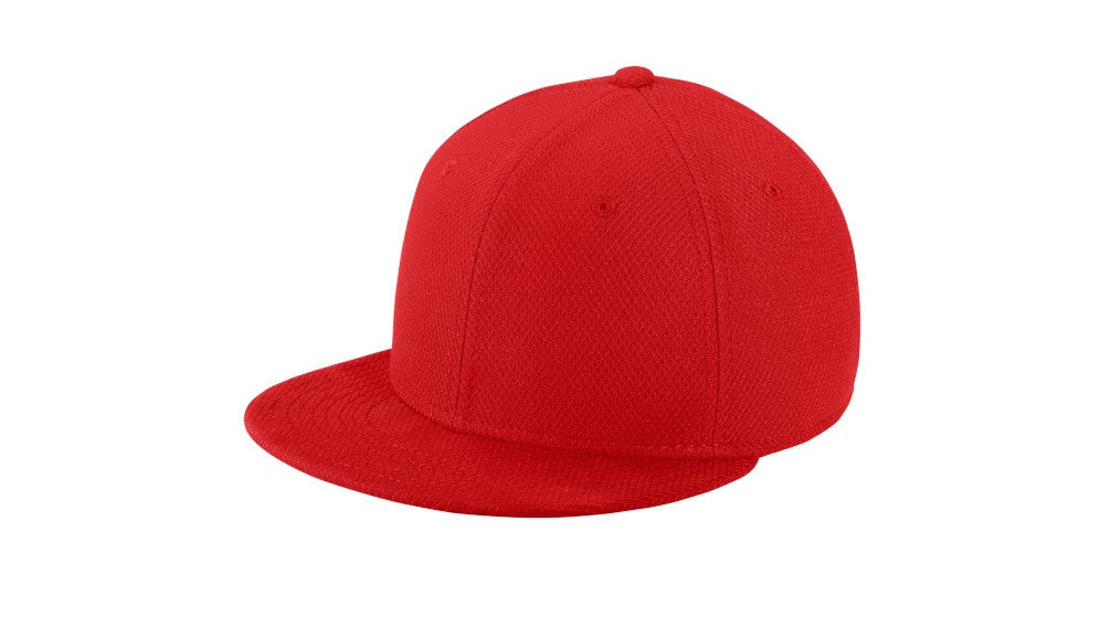 new era youth original flat bill snapback cap scarlet red