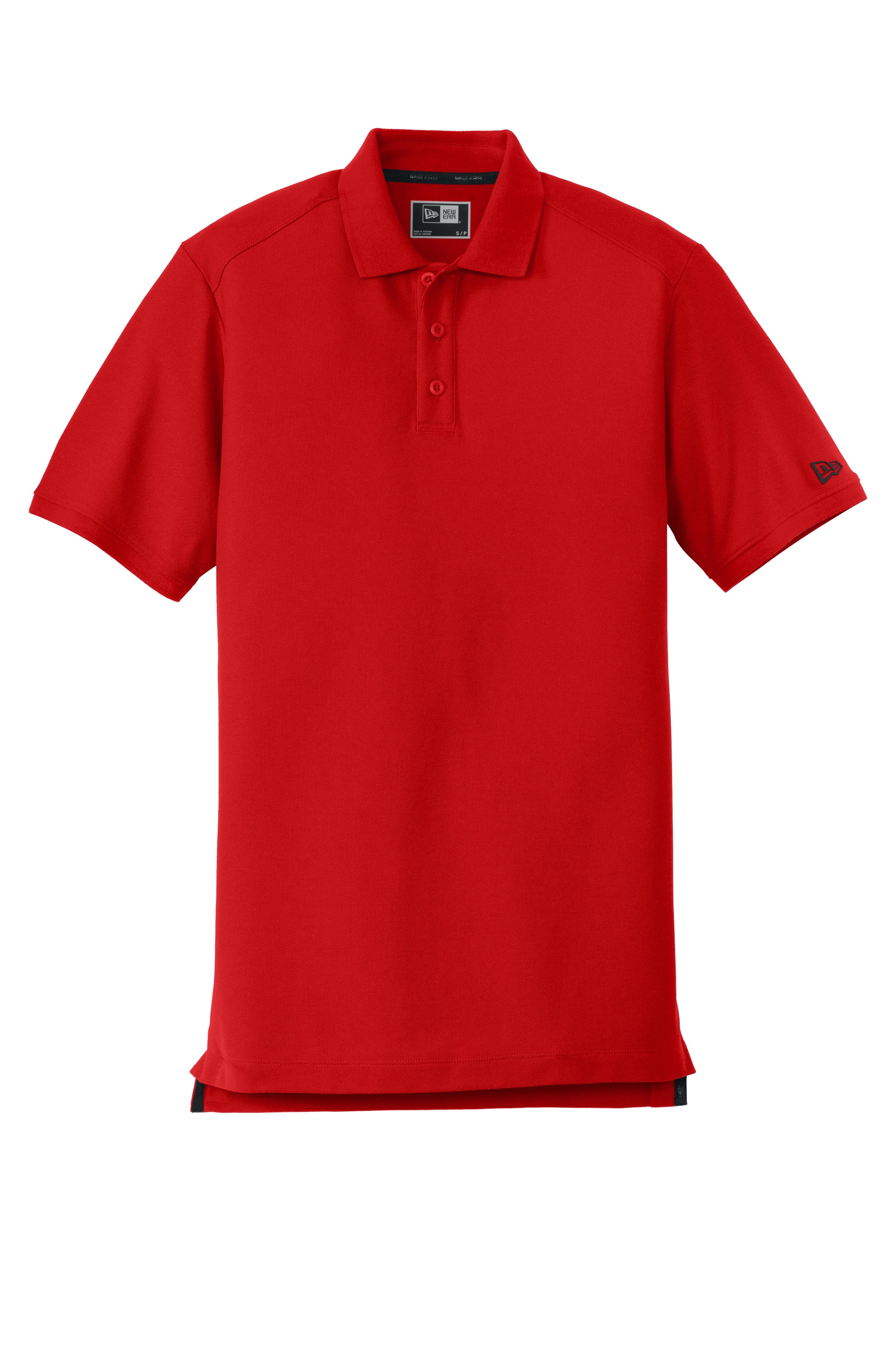 new era venue home plate polo scarlet red