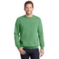 port & company pigment-dyed crewneck sweatshirt safari green