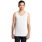 port & company unisex pigment-dyed tank top white