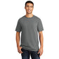port & company unisex pigment-dyed tee pewter grey