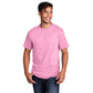 port & company core cotton tee candy pink