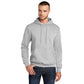 port & company core fleece hoodie ash grey
