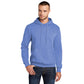 port & company core fleece hoodie carolina blue
