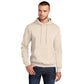port & company core fleece hoodie natural