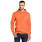 port & company core fleece hoodie neon orange