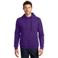 port & company fan favorite ring spun hoodie team purple