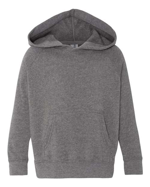 independent trading co toddler blend raglan hoodie nickel grey
