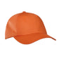 port authority garment washed cap cooked carrot orange