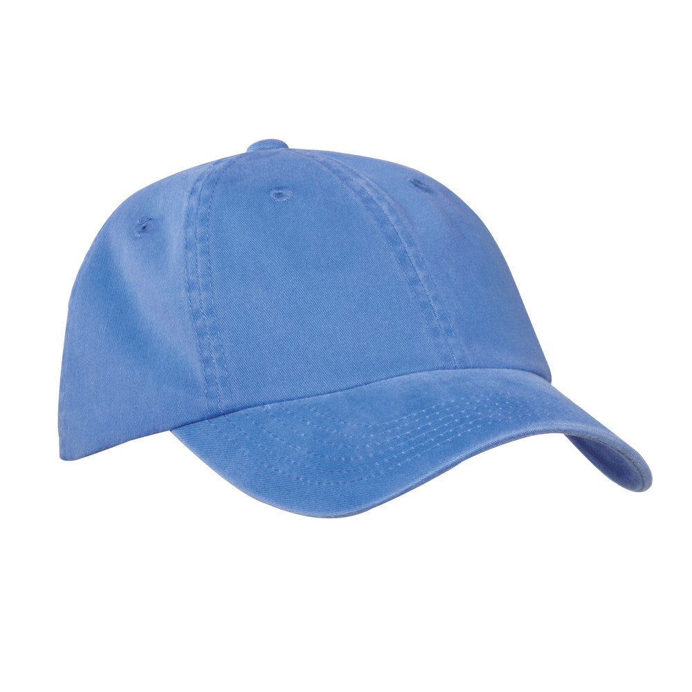 port authority garment washed cap faded blue
