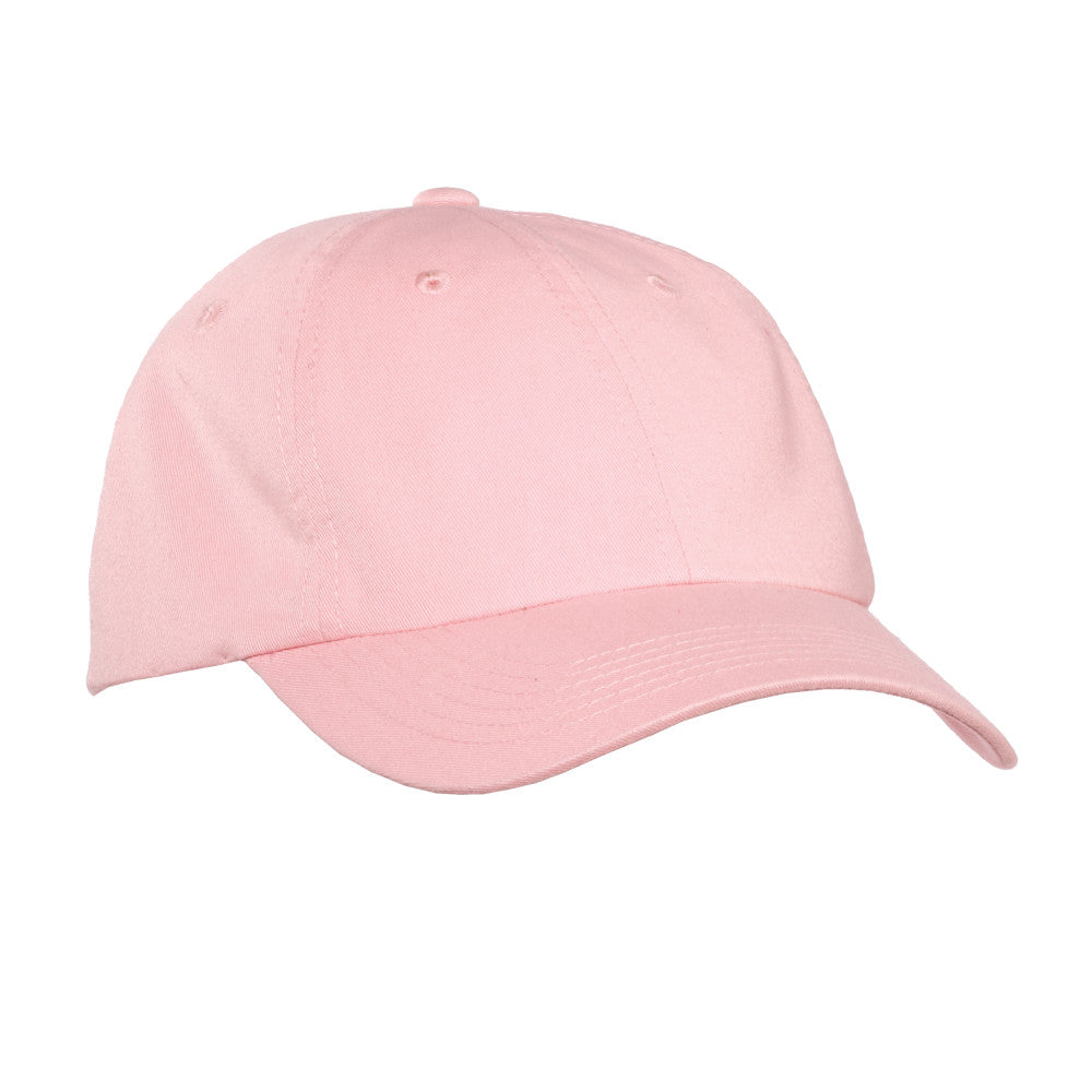 port authority garment washed cap light pink