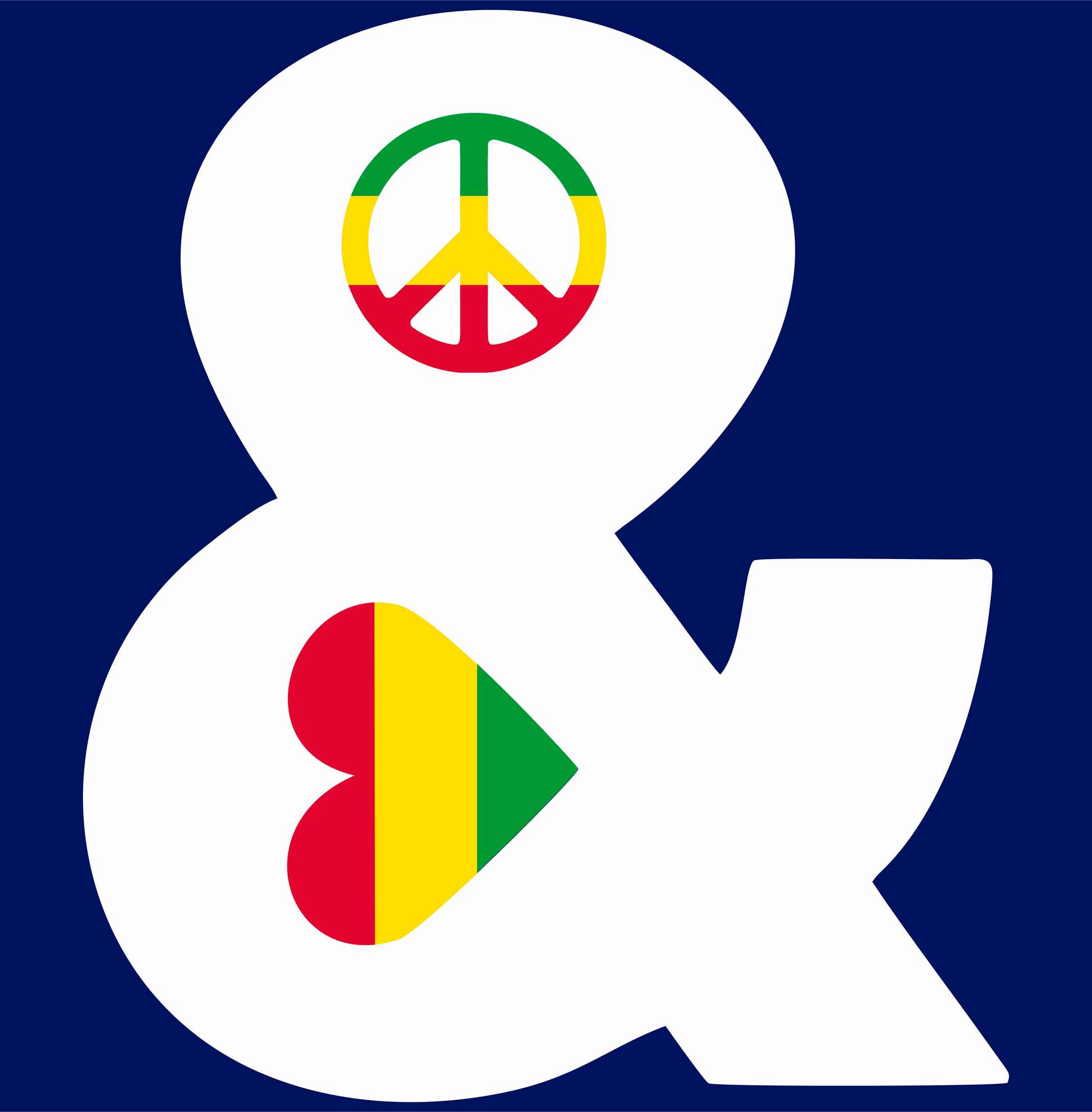 peace & love symbol DTG design graphic