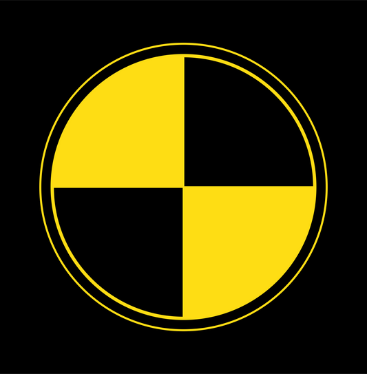 yellow quarantine symbol DTG design graphic