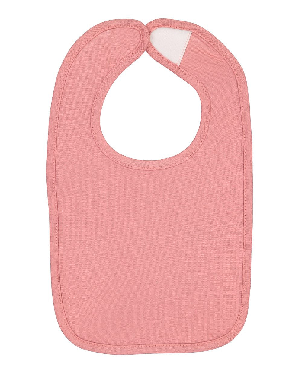 rabbit skins infant premium jersey bib mauvelous pink