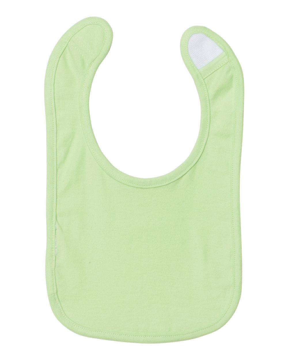 rabbit skins infant premium jersey bib mint green