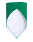 rabbit skins infant premium jersey bandana bib kelly green white