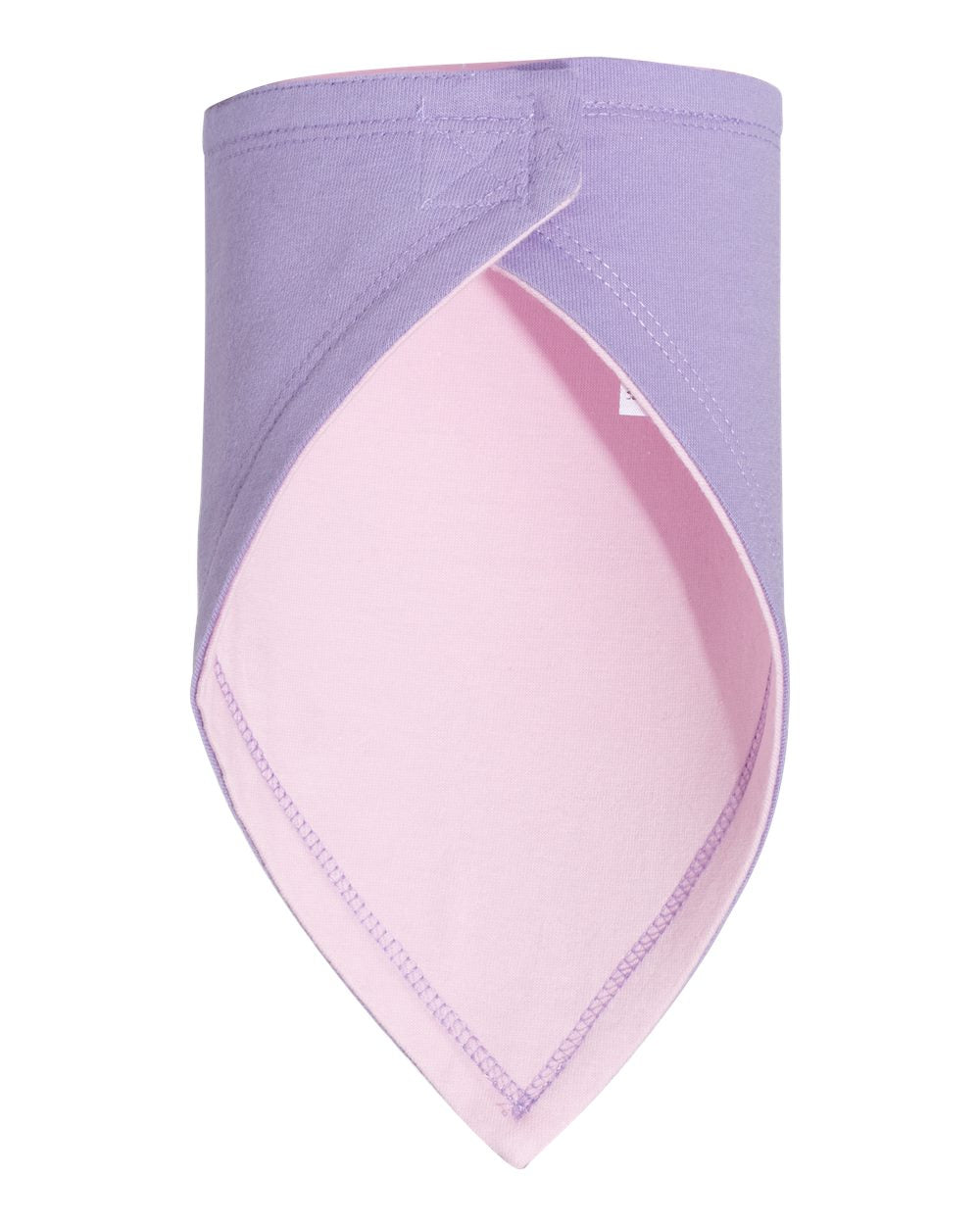 rabbit skins infant premium jersey bandana bib lavender pink