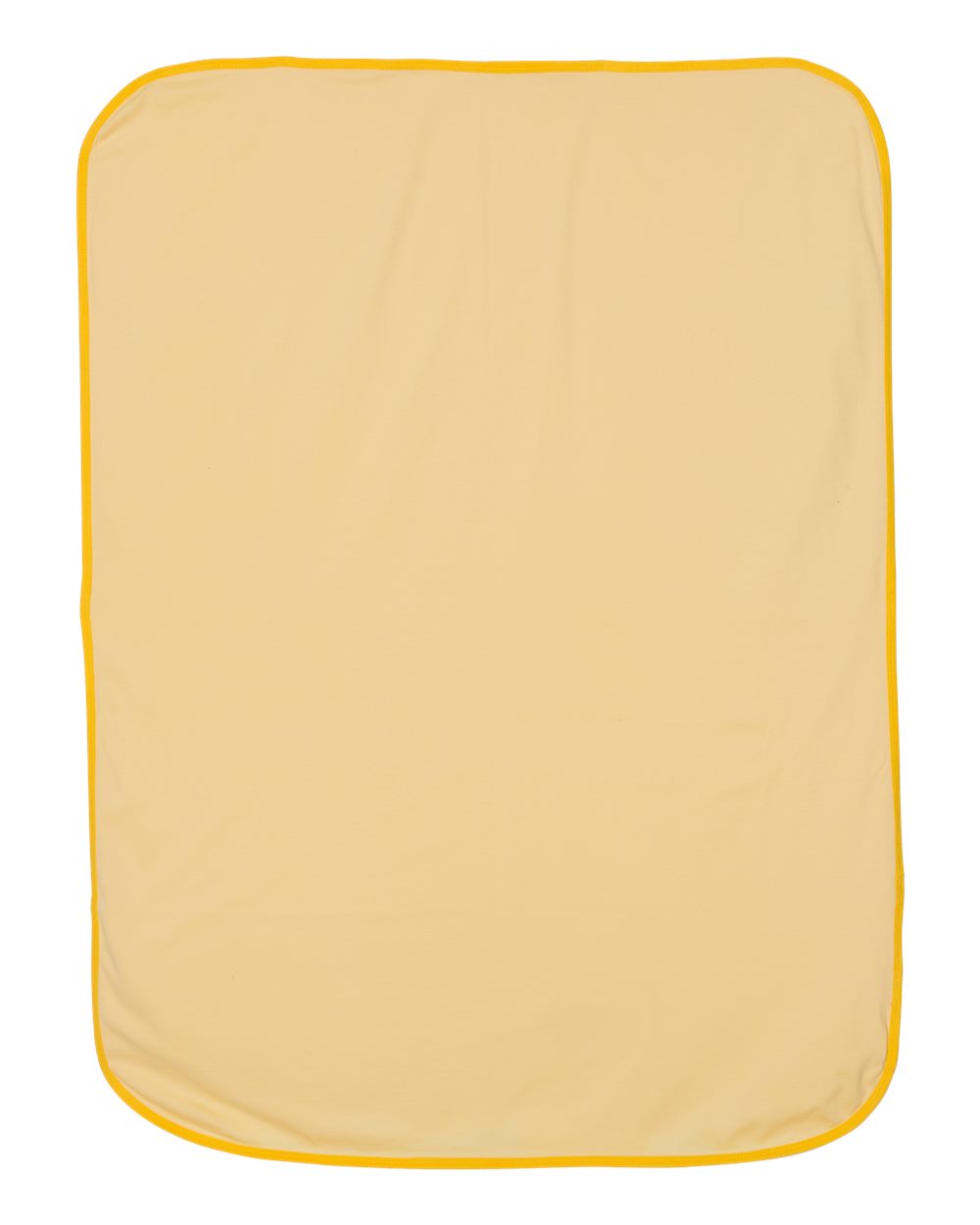 rabbit skins premium jersey infant blanket banana yellow
