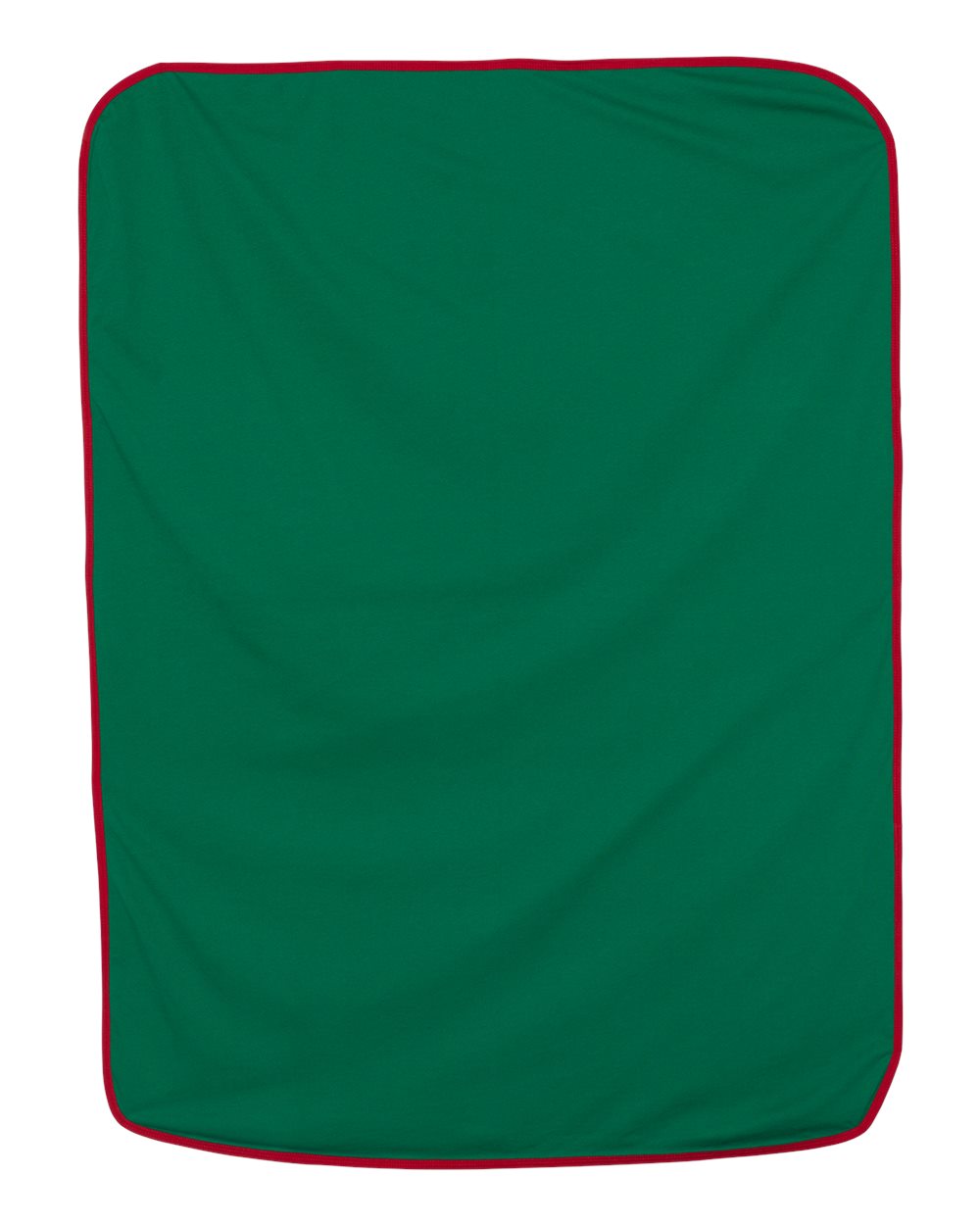 rabbit skins premium jersey infant blanket kelly green red