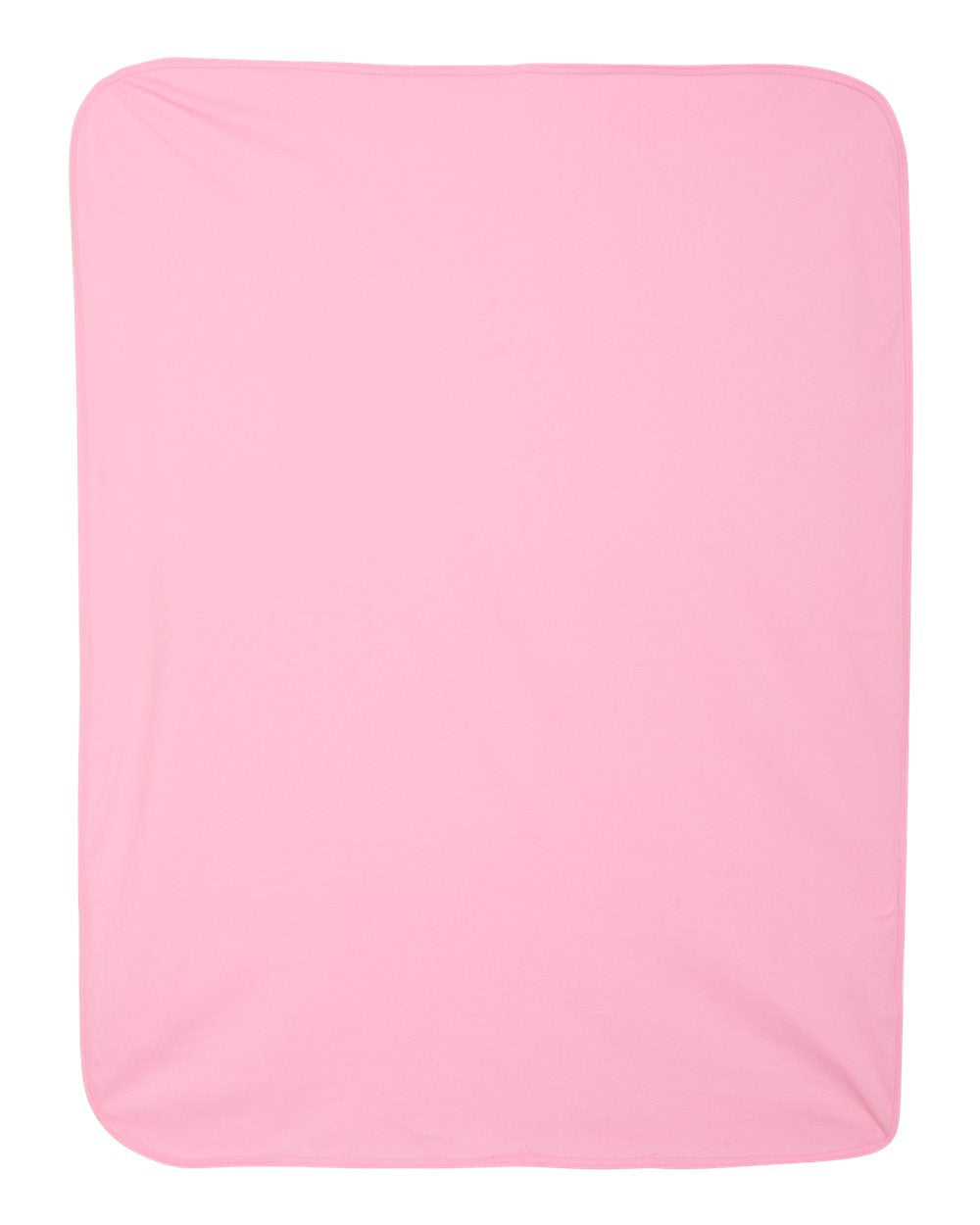 rabbit skins premium jersey infant blanket pink