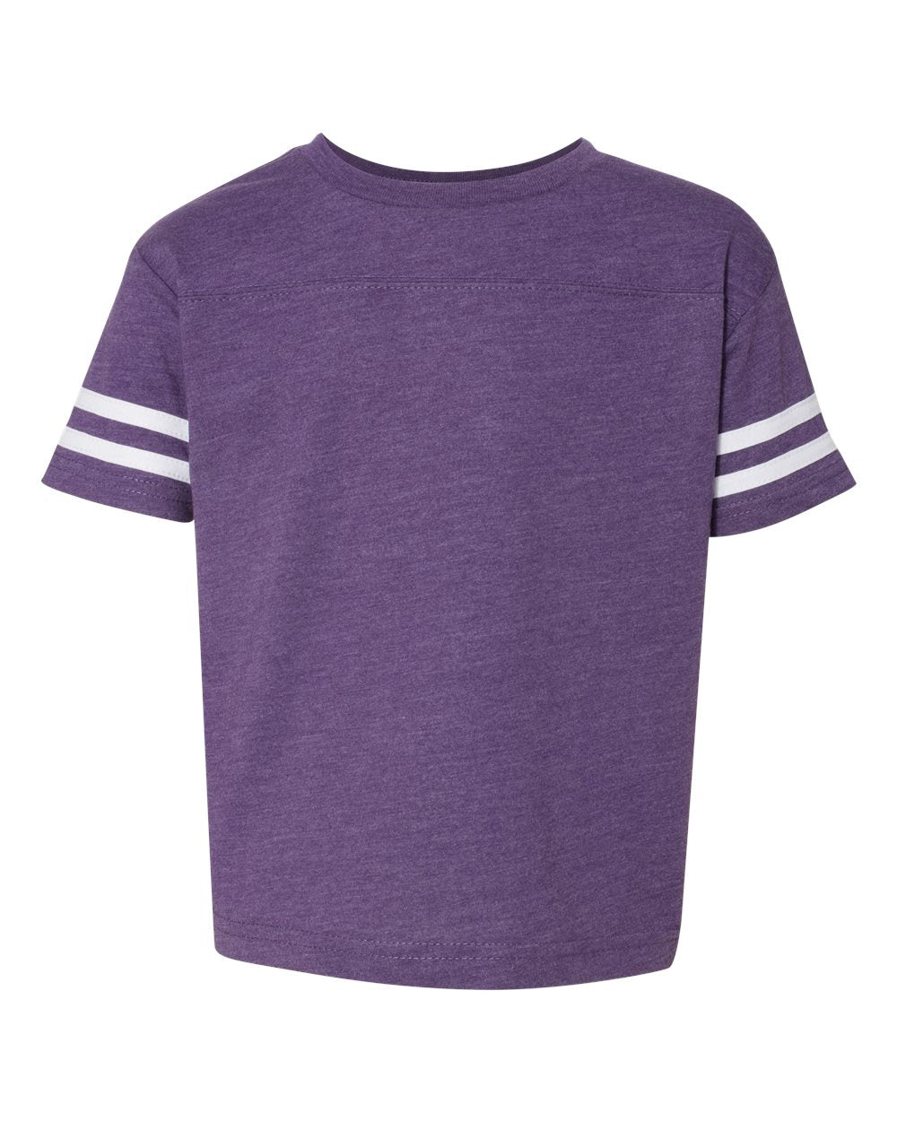 rabbit skins toddler football jersey tee vintage purple white