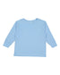 rabbit skins toddler long sleeve cotton jersey tee light blue