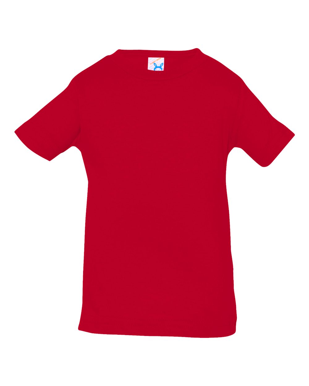 rabbit skins infant jersey tee red