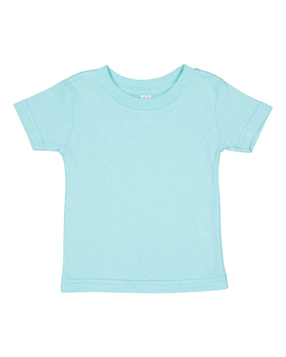 rabbit skins infant cotton jersey tee chill blue