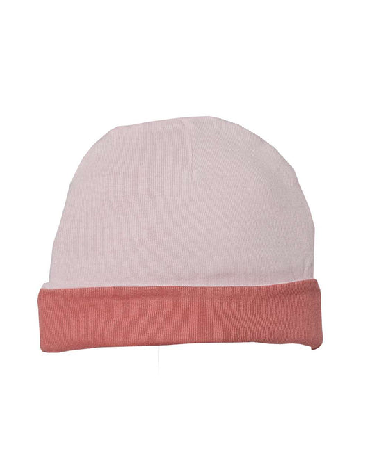 rabbit skins infant baby rib cap ballerina pink mauvelous