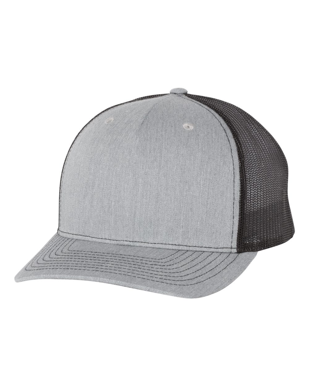 richardson cap heather grey black