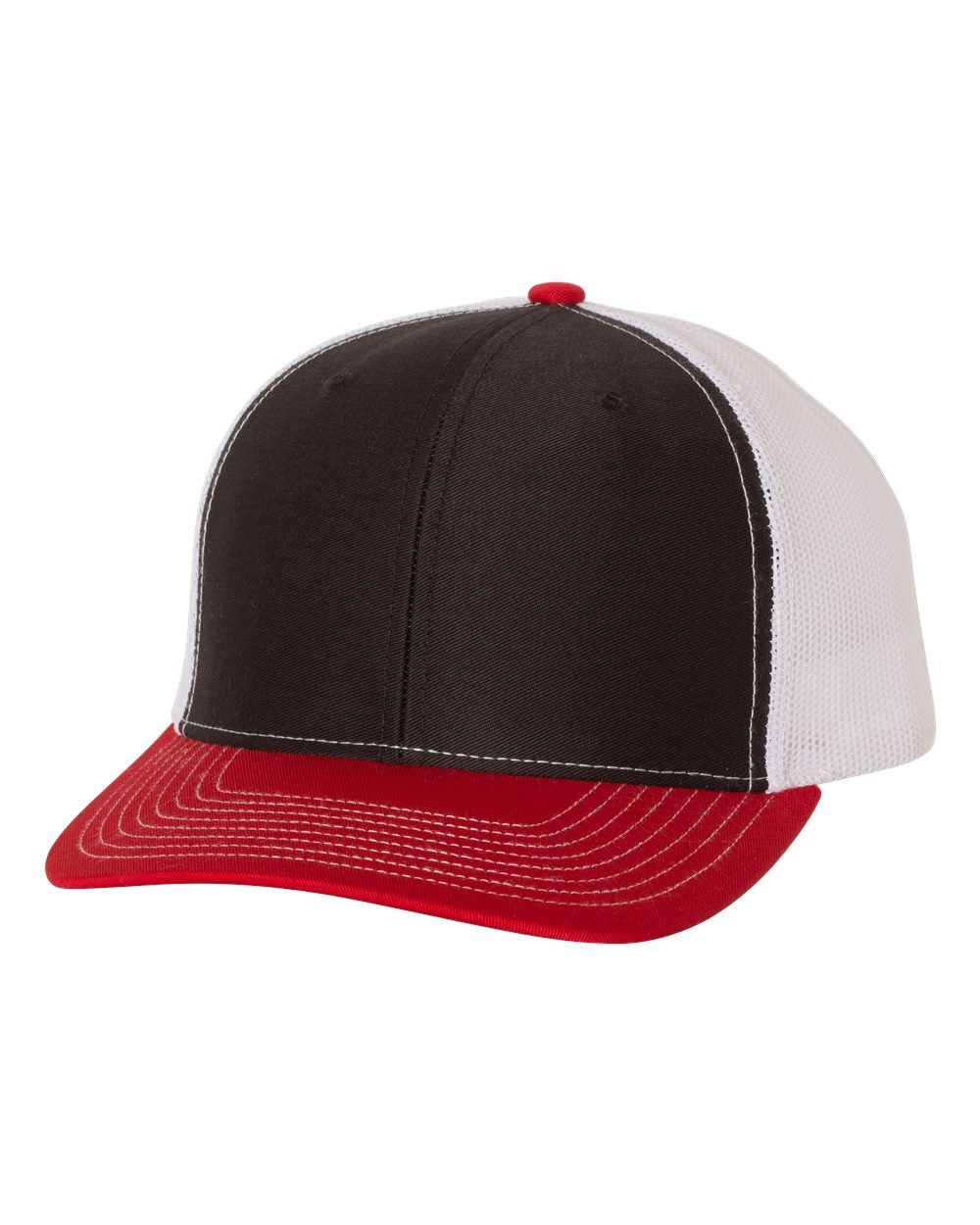 richardson cap black white red