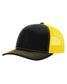 richardson cap black yellow