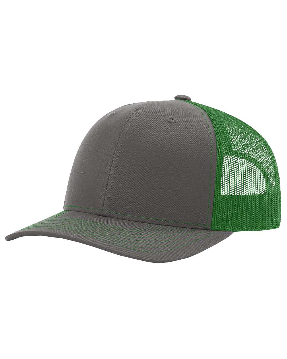 richardson cap charcoal kelly green