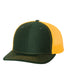 richardson cap dark green gold