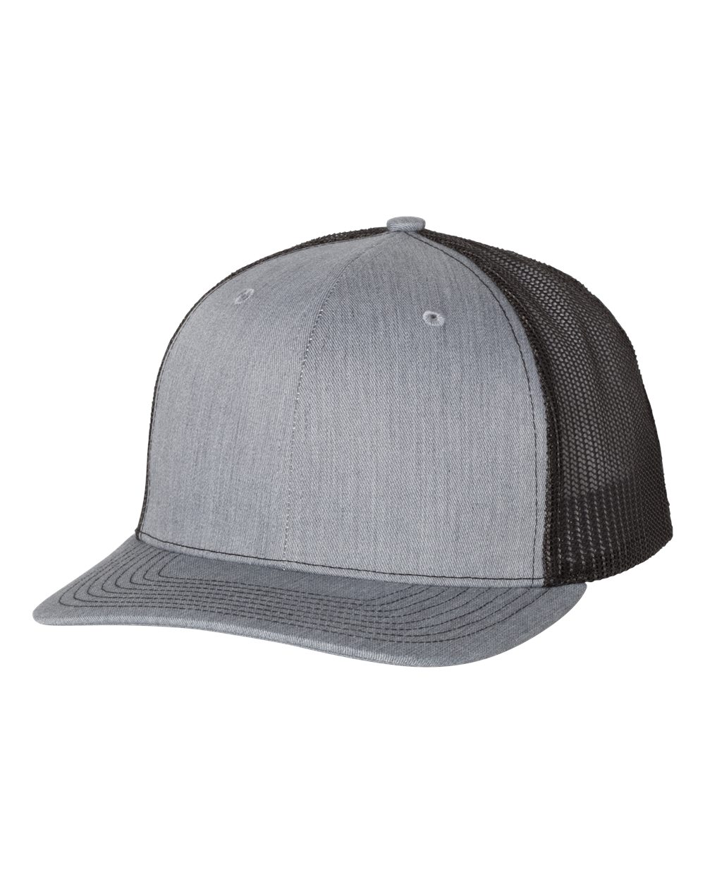 richardson cap heather grey black