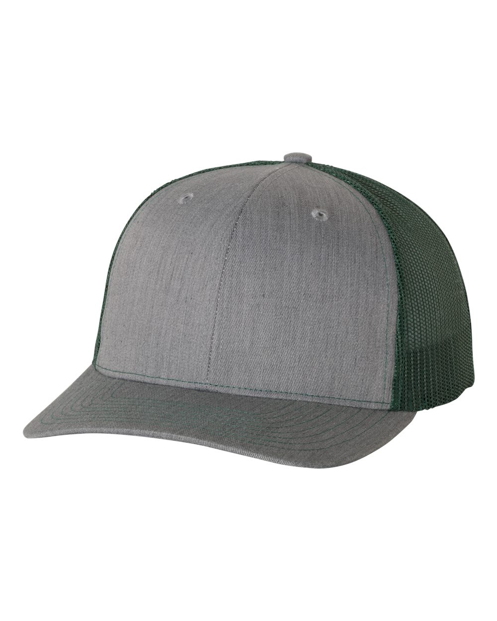 richardson cap heather grey dark green