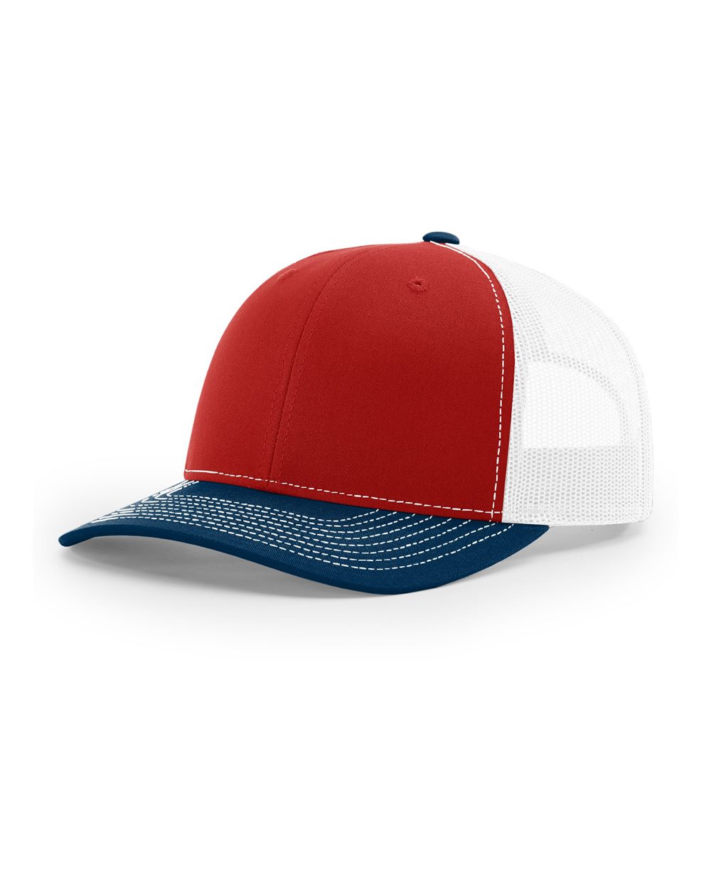 richardson cap red white navy