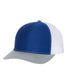 richardson cap royal white heather grey