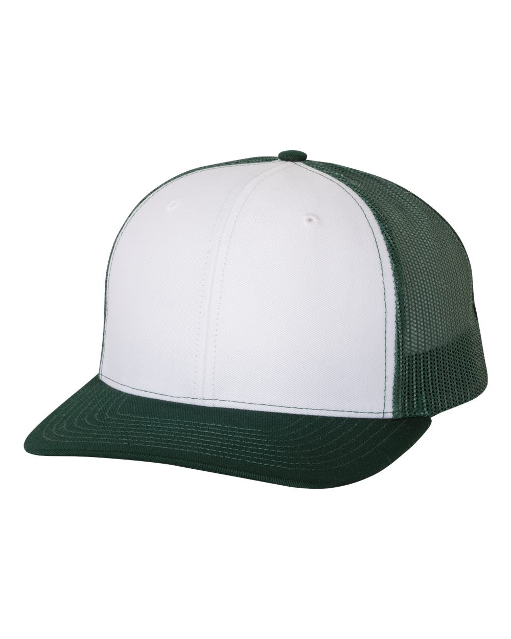 richardson cap white dark green